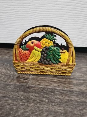 Retro Kitchen - Fruit Basket Napkin Holder
